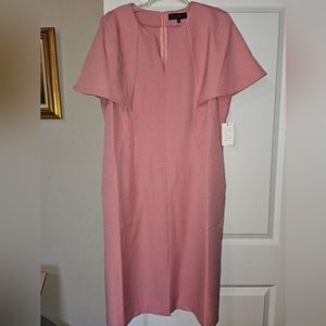 Caped dress